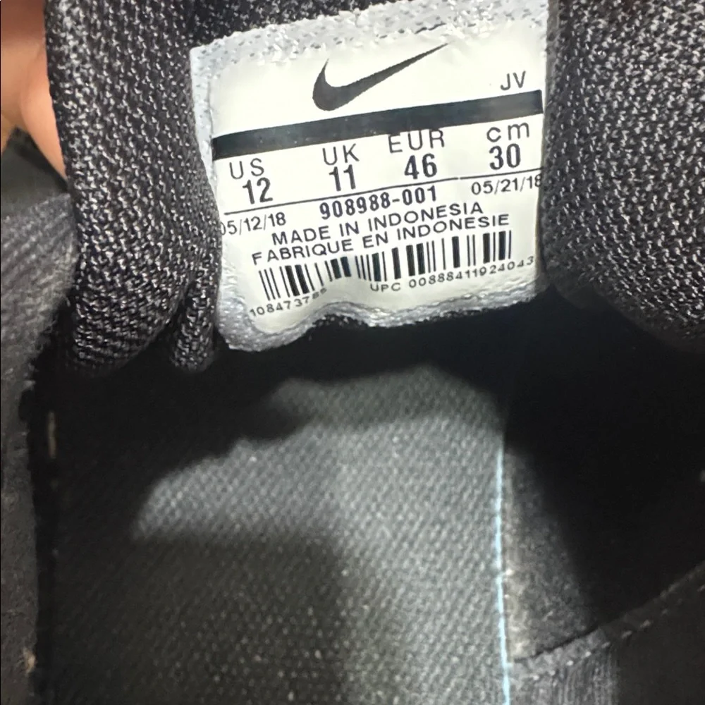 Nike Revolution 4‎ Black Men’s Sz 12 908988-001